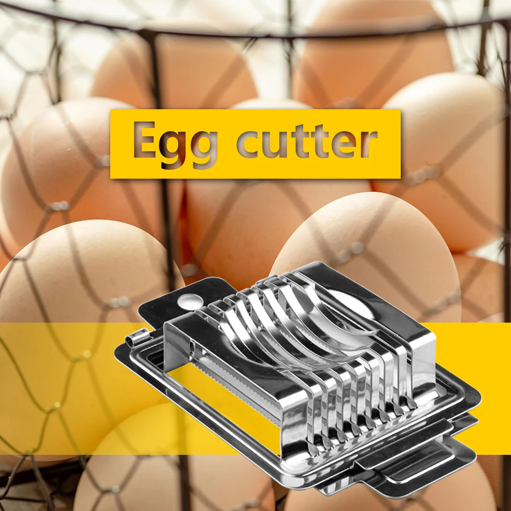Портативный Нержавеющая сталь яичный нож ручной гриб делитель помидоры срез