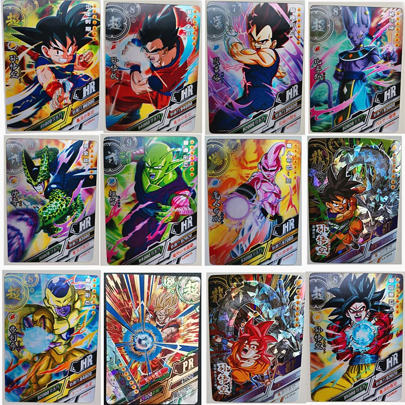 Аниме Dragon Ball Ограниченная Коллекция карт HR Phantom стерео карты SP Son Goku PR Фриза