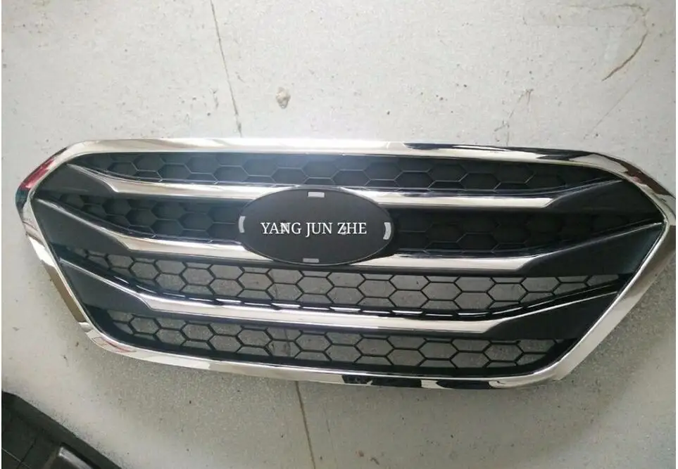 2009-2015 For Hyundai ix35 ABS chrome front grille Refit around trim trim grills Racing car grill frame cover