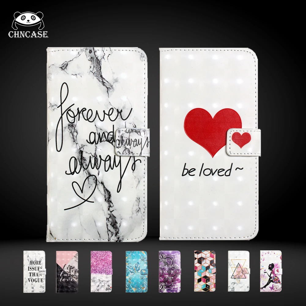 

CHNCASE Fashion Magnetic Leather Phone Case For Huawei Honor7A 7C 8A 8X Honor10 Honor20 Lite Pro Y6 Y7 Y9 Case Wallet Flip Cases