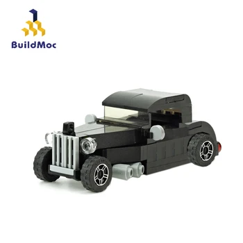 

BuildMOC Technic Car Speed Champions Classic Racing Car Truck Vehicle Model Building Blocks Creator Bricks Kid boy City DIY toys
