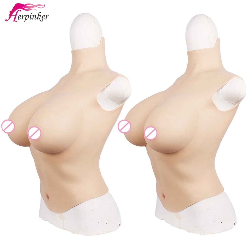 4th Generation G Cup half body breast forms 1