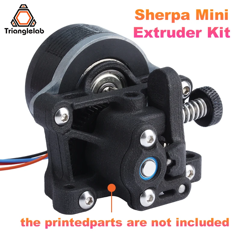 C Trianglelab Sherpa MINI Extruder KIT Light Weight DDB Extruder Compatible With Ender3 CR10 TEVO 3D Printer mellow diy player ddg direct drive basic kit for nf sunrise ender 3 cr10 3d printer parts tevo tornado mini bowden extruder