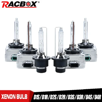 

RACBOX HID Bulb D1S D1R D2S D2R D3S D3R D4S D4R Xenon HID Lamp Car Globe Light 35W 3000K 4300K 5000K 6000K 8000K 12000K Flashing