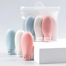 3 шт/60 мл пустые косметические контейнеры портативная дорожная Косметическая банка мини-бутылка для лосьона и шампуня бутылка для прессования