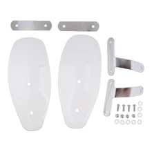 Мотоцикл ручной защитный свет ясно Ветер Дефлектор для Touring Chopper Crusier