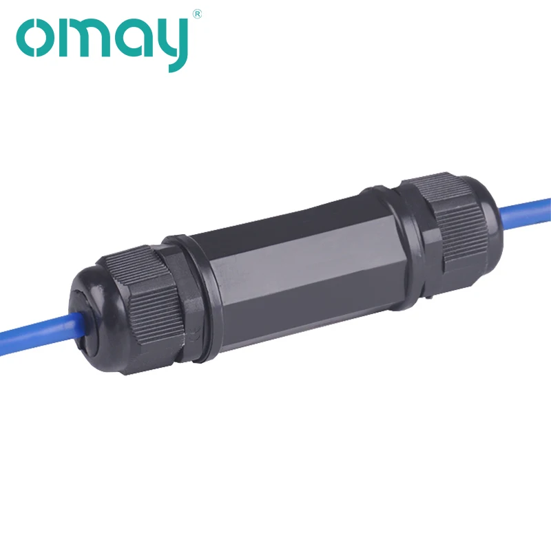 Prova Dip67 Água Conector Ip67 Ethernet Cabo de Rede Conector Cabeça Dupla Adaptador Extensão do Acoplador para Cat5 8p8c Rj45 à - Imagem 3