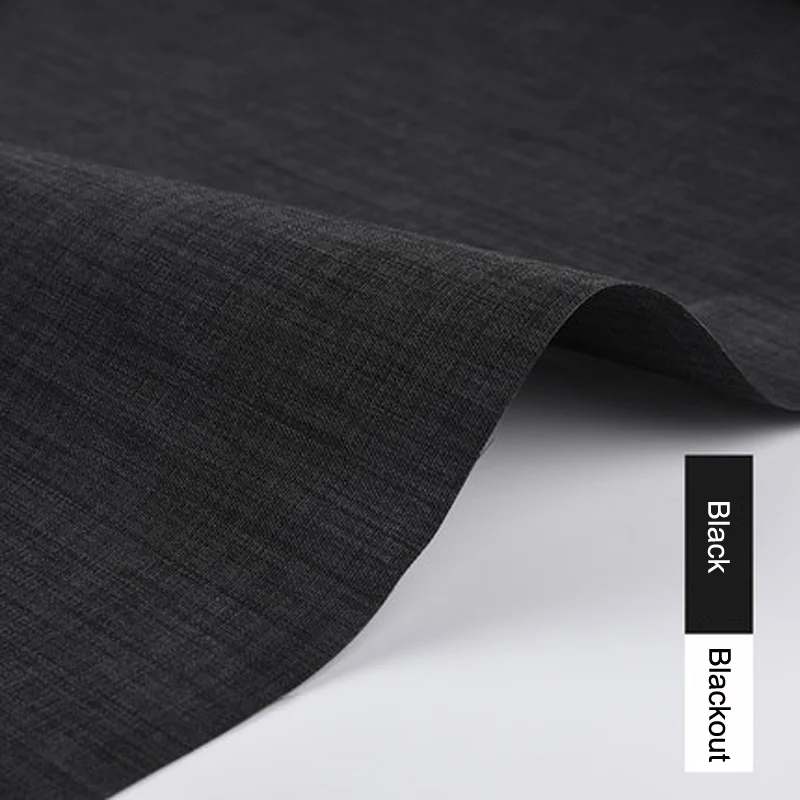 Sunfree высокое качество Lelisi ткань затемняющие рулонные шторы для офиса, отеля, занавески, сделанные для измерения рулонные шторы - Цвет: Ball chain-BO-black