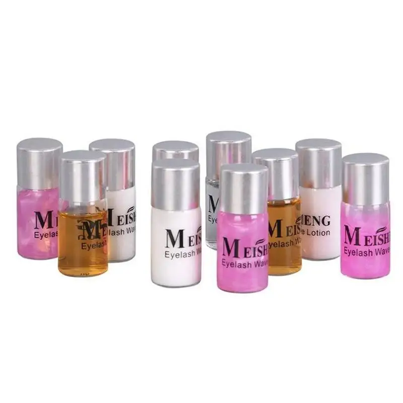 Professional Lash Lift Set Eyelash Perm Kit Eye Lash Lift Growth Curler Perming Kit Eyelash Enhancer Wave Lotion Eyes Glue Set
