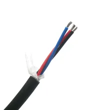 3 жильный кабель гибкий провод управления 0,14, 0,2, 0.3mm S2 26awg, 24awg, 22awg Луженая Медь 10 м
