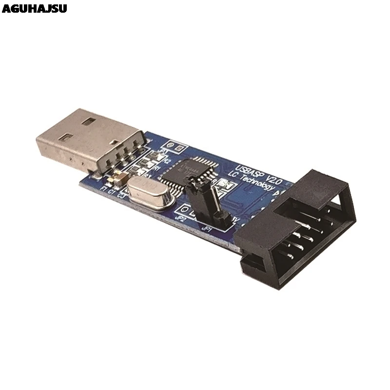 10Pin до 6 Pin плата адаптера+ USBASP USBISP AVR программист USB ATMEGA8 ATMEGA128 ATtiny/CAN/PWM 10Pin модуль провода DIY