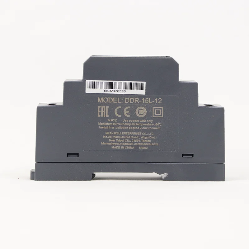 DDR-15L-12 15W DIN Rail DC-DC конвертер 1.25A импульсный источник питания Meanwell | Мобильные