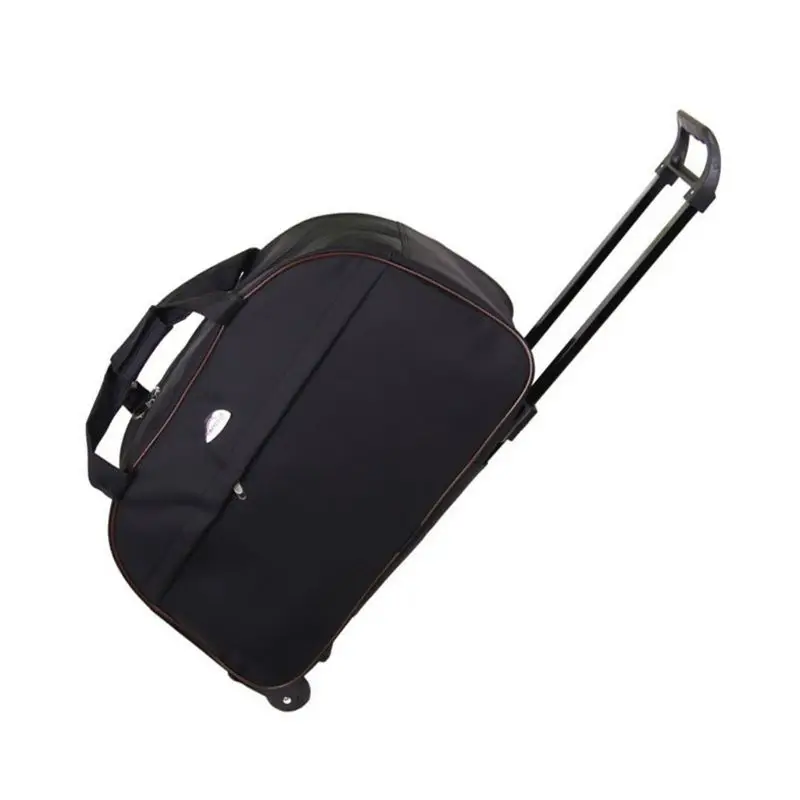 Высокое качество водонепроницаемый большой емкости Дорожная сумка толстый стиль чемодан на колесиках чемодан для женщин леди мужчин
