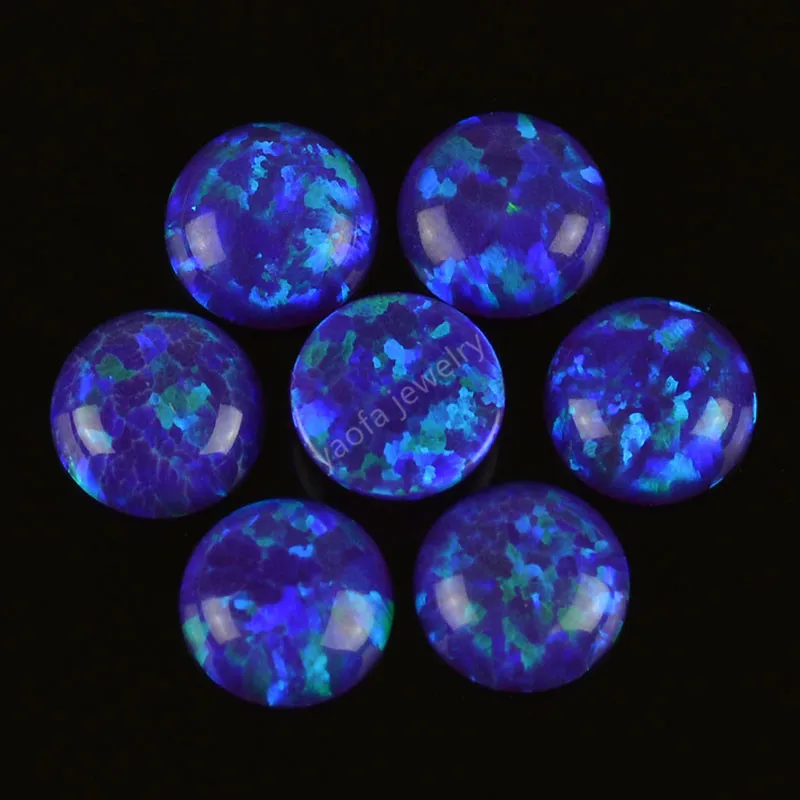 OP52lavenderOpalLooseLabCreatedGemsRoundShapeFlatBase