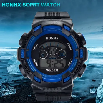 

Waterproof Children Boys Digital LED Sports Watch Kids Alarm Date Watch Gift