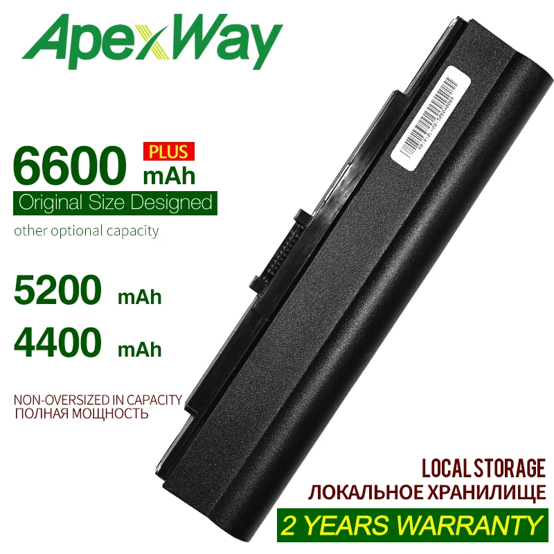 ApexWay Laptop battery for Acer Aspire One 521 752 752H For Timeline 181 AS1410 1410 1410T 1810T 1810TZ UM09E31 UMO9E75 UMO9E78 |