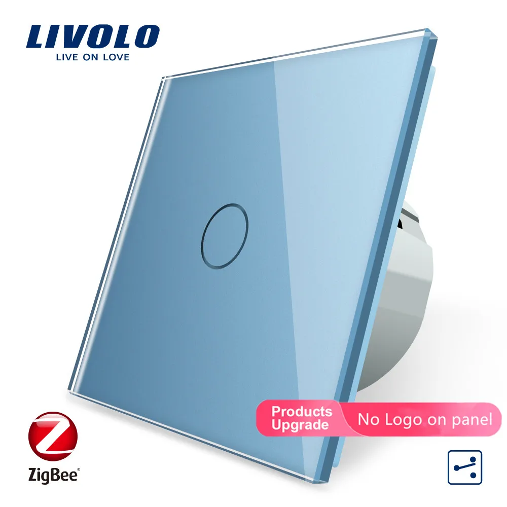  Livolo ZigBee smart home wifi switch wireless Intelligent Automation 2Ways APP Controlworks with go - 32919290067