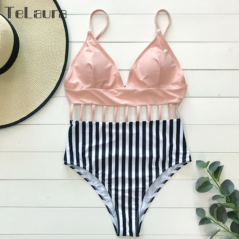 

2019 Sexy One Piece Swimsuit Women Swimwear Push Up Bodysuit Hollow Out Beach Wear Bathing Suit Monokini Swimsuit Female