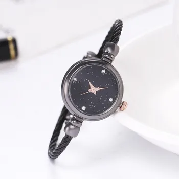 

Color Bracelet for Women's watches for lady Alloy Bracelet Watch Retro Style Small Fresh Student Watch