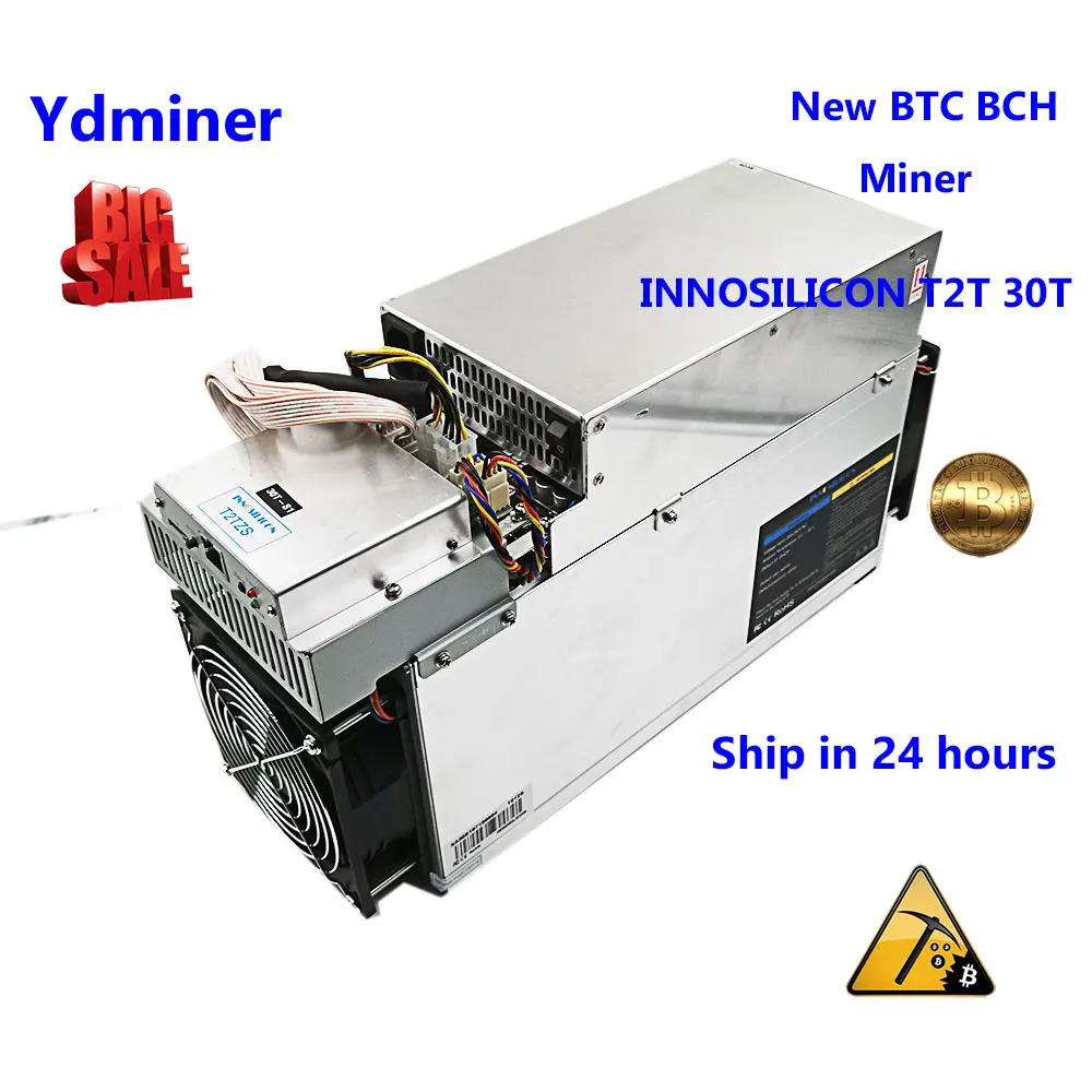 

INNOSILICON T2T 30T Bitcoin miner new ASIC miner mining farm BTC BCH Bitcoin mining minerals better than antminer S11 s11 T17