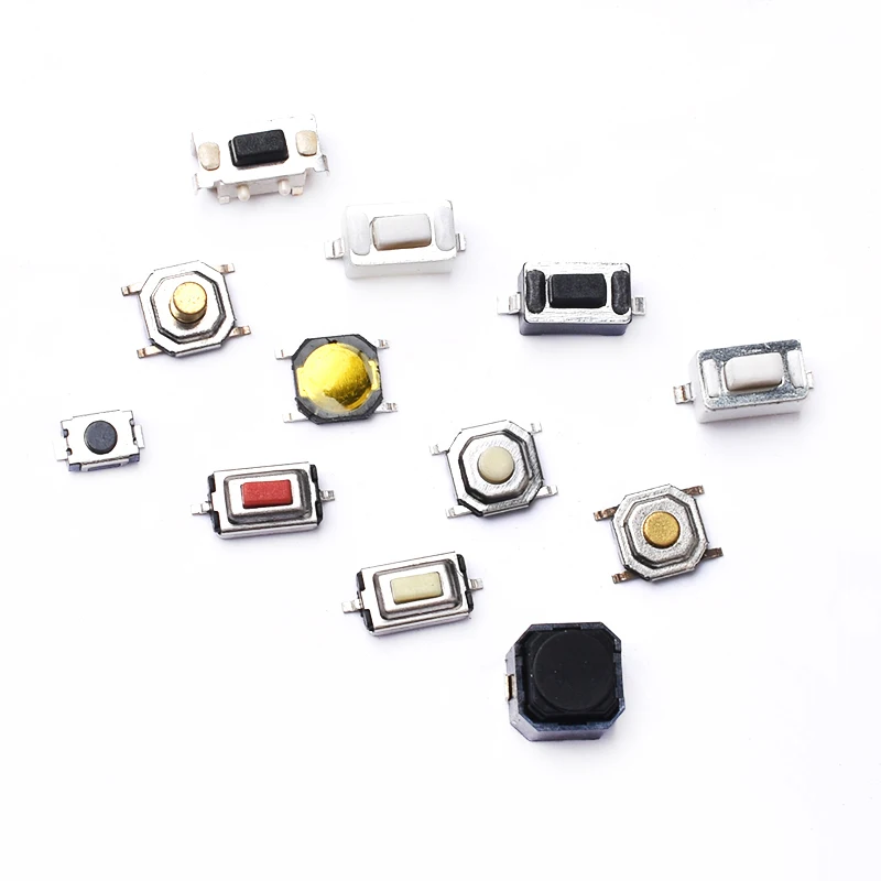 10x SMD Microtaster Push Button micro switch _ 3x6x4.3mm 