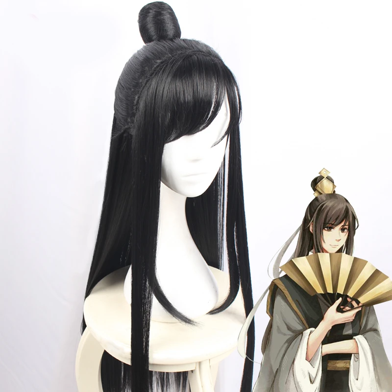 Длинный парик Grandmaster of Demonic Culture Nie Huaisang костюм для косплея украшение из