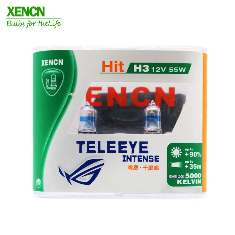 xencn h3 12v 55w pk22s 5000k teleeye интенсивный свет ксенона луковицы автомобиля германии авто
