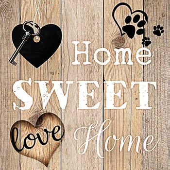 

35x35 Family and Love DIY Diamond Painting By Numbers in Canvas for Home Decoration and Gift