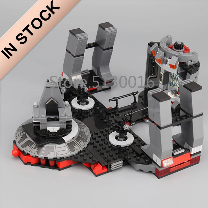 

In stock 05148 Snoke's Throne Room Star Wars 75216 Buliding Blocks 551pcs Bricks Toys Compatible Gift Children