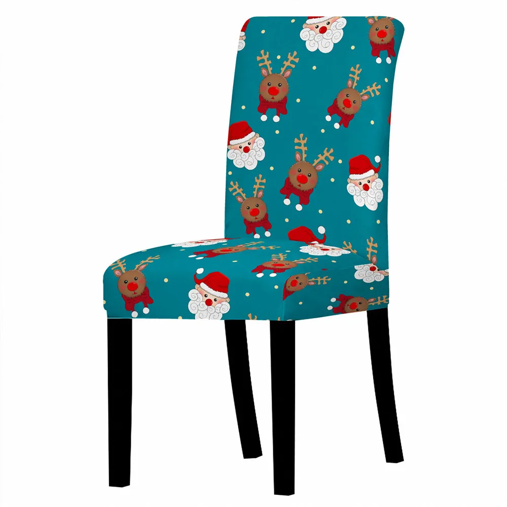 Universal Chair Covers Printed Elastic Stretch Universal Chair Cover Slipcovers For Dining Room Wedding Banquet Hotel
