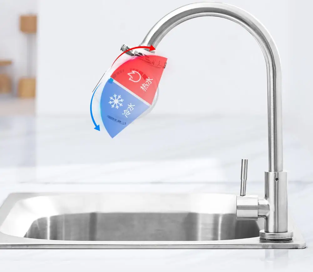  Xiaomi Xiaoda Instant Heating Faucet Kitchen Electric Water Heater 30-50 °C Temperature Cold Warm A - 4000219037236