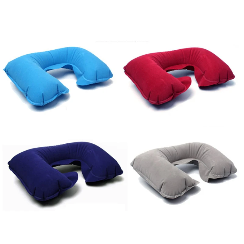 3pieceSetOutdoorTravelPVCFlockingInflatableUpillowCarTravelSoundproofEarplugs