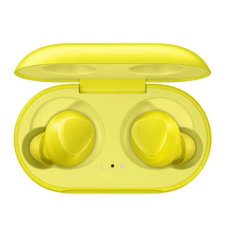 Samsung Galaxy Buds auriculares inalas mbricos Bluetooth с кармашком для карт для samsung S10 iPhone копия 1:1 - Цвет: Yellow
