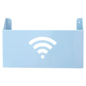 

Promotion! Routers Storage Box Racks Protection Box Hang Wall Cable Router Storage Boxes Multifunction Debris Book Storage Holde
