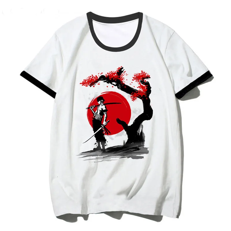 Забавная цельная футболка, футболка с японским аниме, Мужская футболка, футболки с Луффи, одежда, футболка, футболка с принтом, футболка с коротким рукавом