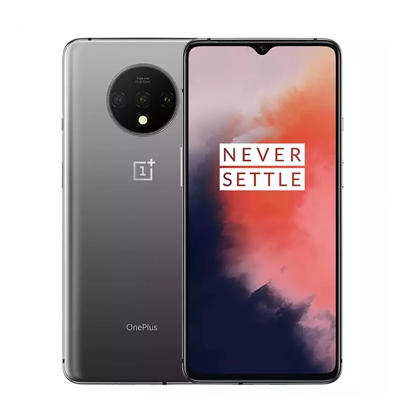 Смартфон OnePlus 7T с глобальной ПЗУ, 8 ГБ, 128 ГБ, Восьмиядерный процессор Snapdragon 855 Plus, 90 Гц, AMOLED экран, 48мп, тройная камера UFS 3,0, NFC