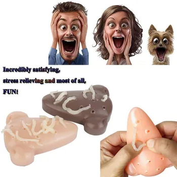 

Anti-Stress Pimple Plus Funny Squeeze Acne Toys Decompression Stress Relief Love Heart Shape Novelty Relaxation Stress Toy