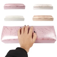 Горячая оборудование для лечения кожаный держатель мягкий Маникюр Инструменты для ногтей Подушка для ногтей мягкая рука Подушка Отдых уход за маникюром