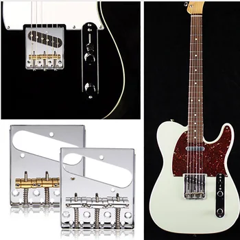 

3 TL Saddle Ashtray Practical Accessories Durable Bridge Wrench Home Metal Easy Install With Screws For Fender Telecaster Guitar