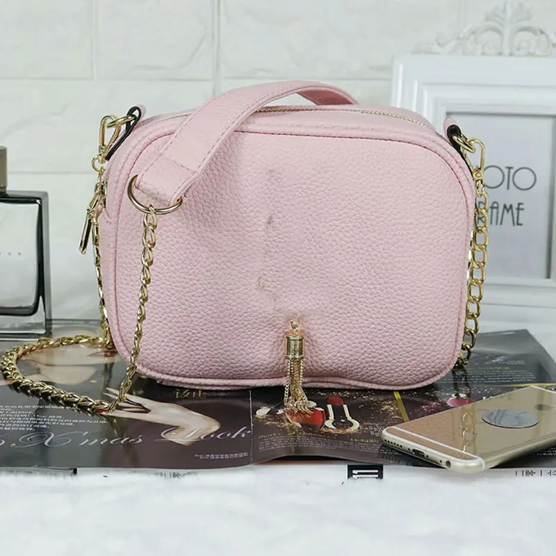SHUNRUYAN/Модная брендовая сумочка для мелочей, женская сумка через плечо, модная сумка на плечо, женская сумка - Цвет: Розовый