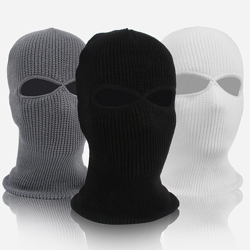 

ZYHW Balaclava Motorcycle Mask Knit Outdoor Windproof Shield Maske Face Shield Protective Shield Motorcycle Accessories QP50411