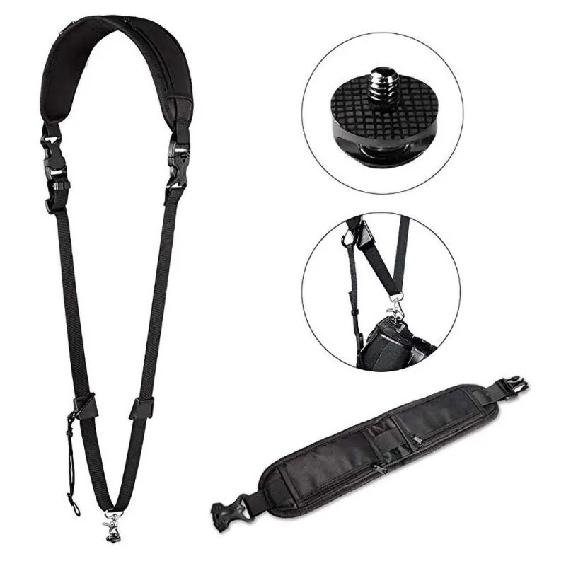 

SLR Camera Belt Digital Micro Single Camera Universal Widened Design Comfortable Simple Shoulder Belt For SLR Camera