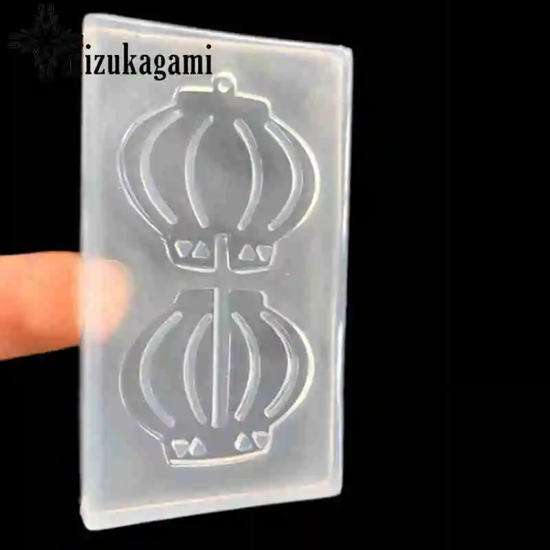 Стерео фонарь падения резиновая форма для DIY Intersperse украшения ювелирных изделий - Цвет: Белый