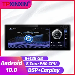 Radio Multimedia con GPS para coche, reproductor de vídeo con Android 10, 128GB, 2DIN, dvd, estéreo, para Lexus IS 200, 250, 300, 350, 2013   2017