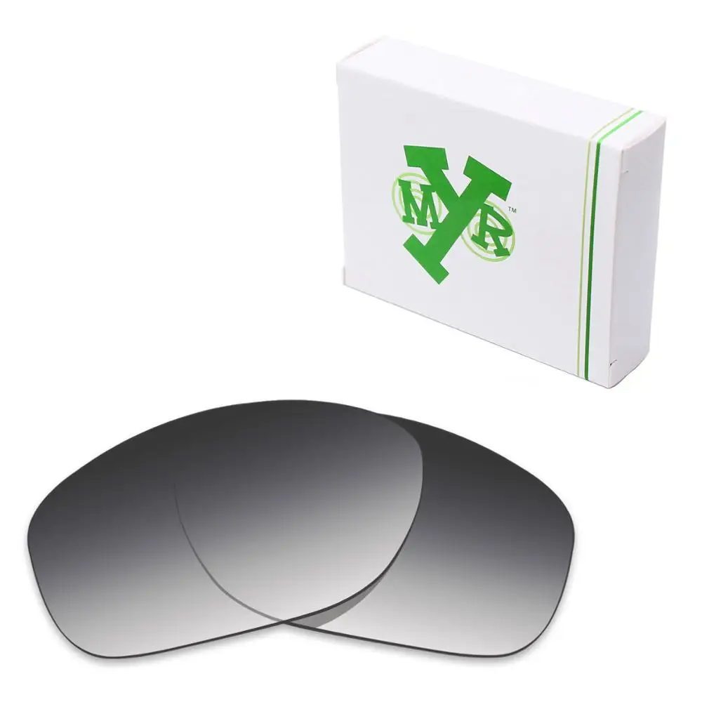 Grey Gradient Tint Mryok 20+ выбор цвета поляризованные Сменные линзы для солнцезащитных очков-солнцезащитных очков оакли питбуль OO9127(только линзы - Цвет линз: Grey Gradient Tint