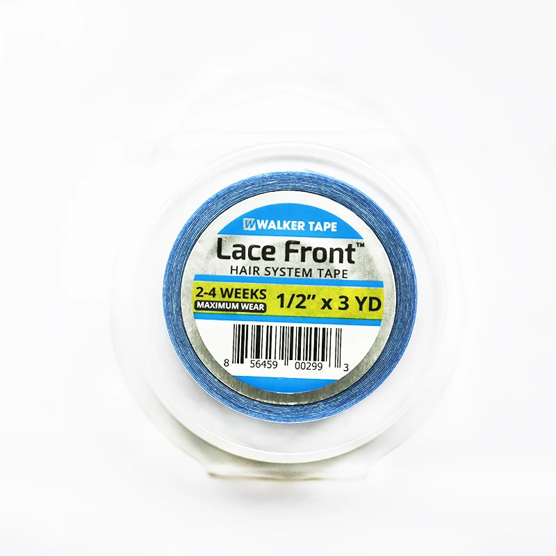 1/2Inchesx 3 Yards Nastro Di Supporto Frontale In Pizzo Di Qualità Eccellente All'Ingrosso Per Parrucche E Toupees Walker Tape