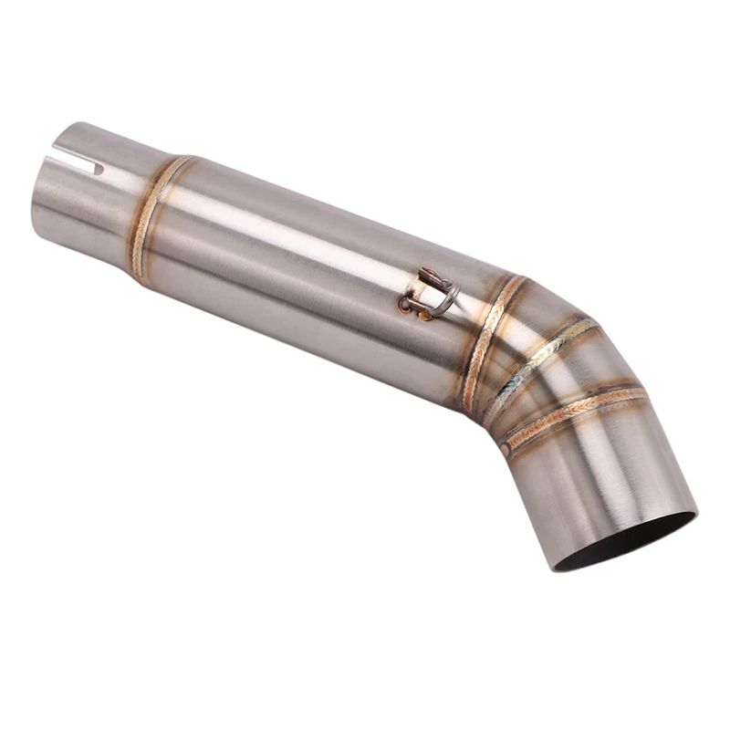 For Honda Hornet 600 CB600F Side-Row Motorcycle Exhaust Middle Link Muffler Connect Pipe stainless steel Slip on 51mm Tip - Image 4