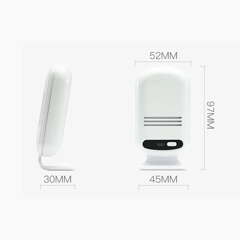 Интеллектуальный Wi Fi бытовой идентификатор CO2 HCHO TVOC анализатор качества воздуха