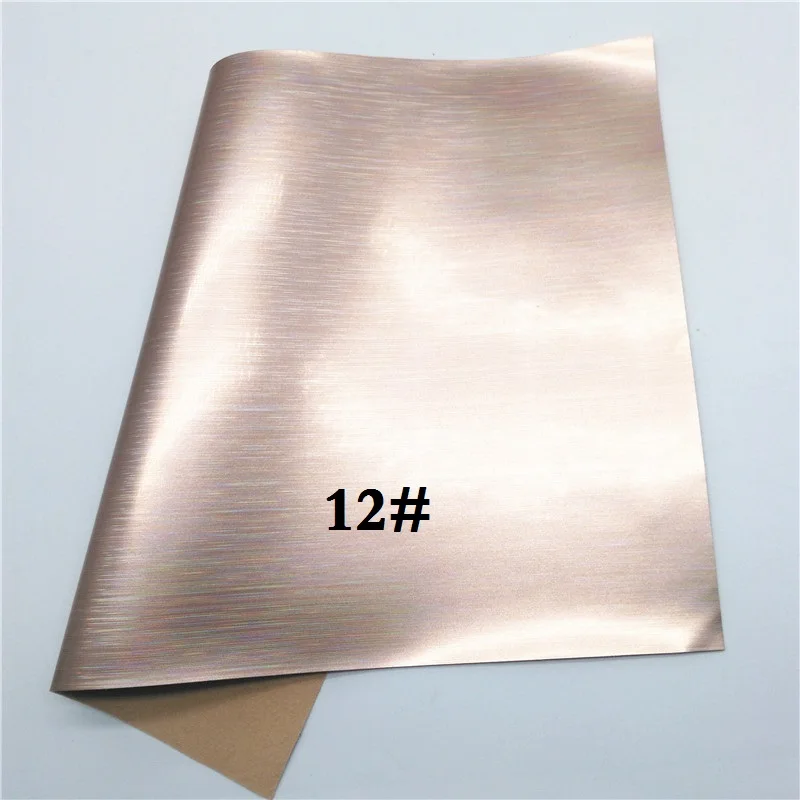 Glitterwishcome 21X29 см A4 размер винил для бантов Гладкая лакированная кожа Fabirc искусственная кожа листы для бантов, GM694A - Цвет: 12