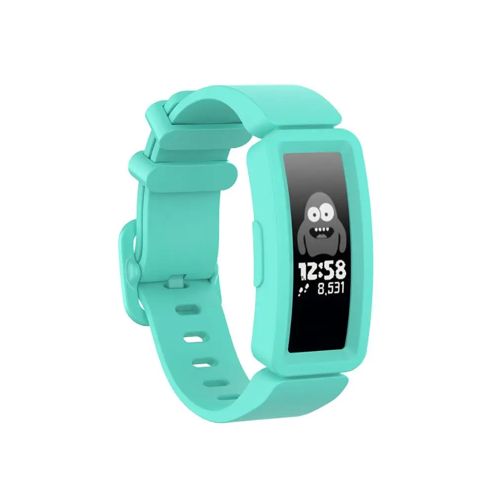  AKBNSTED For Fitbit ACE 2 Smart Watch Colorful Silicone Watch Strap For Fitbit Inspire/Inspire HR W - 4000102887507